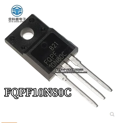 

10pcs /LOT FQPF10N80C FQP10N80C FQPF10N80 FQP10N80 10N80 TO-220 N-Channel MOSFET Transistor TO-220 NEW