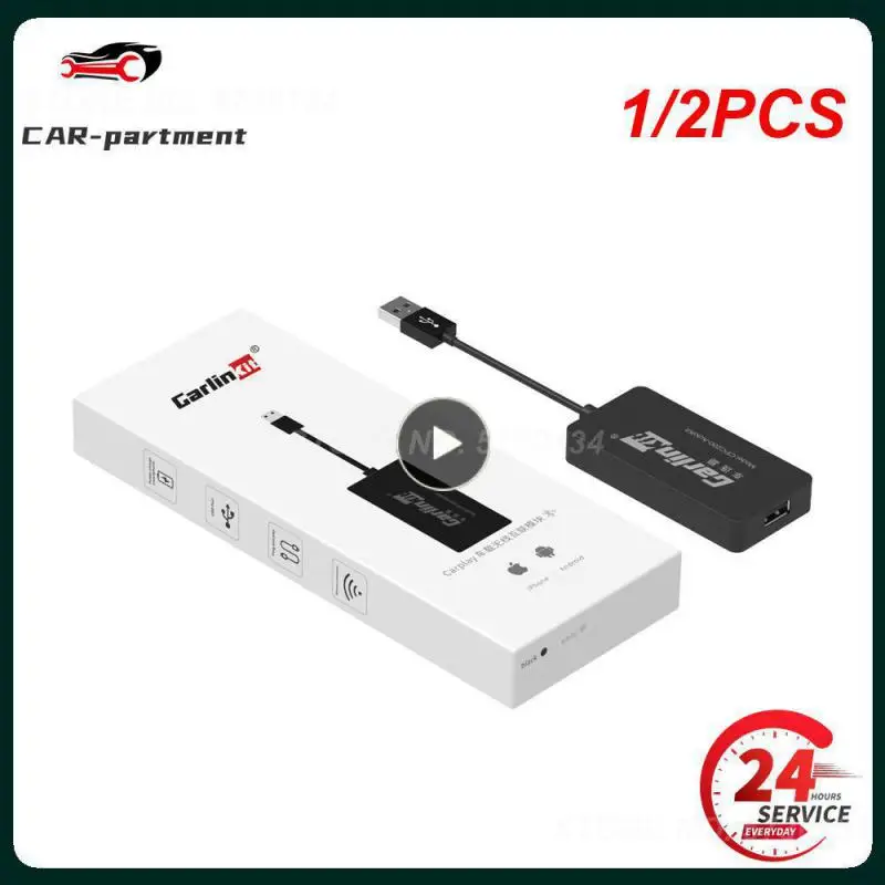 

1/2 шт. дисплей Usb беспроводной ключ Carplay Многофункциональный 3,0 автомобильный беспроводной Ai Box 5v-12.1a Широкая совместимость портативный 0,75 Вт