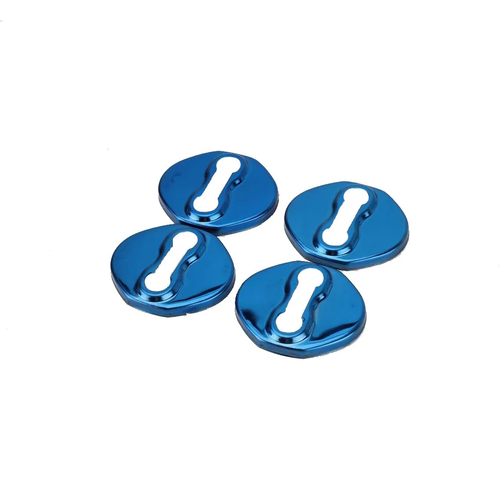 

4 PCS Car Door Lock Cover Stainless Steel Protective Shall Cases Accessorie Emblem Case Fit for Trumpchi GS4 2015-2020