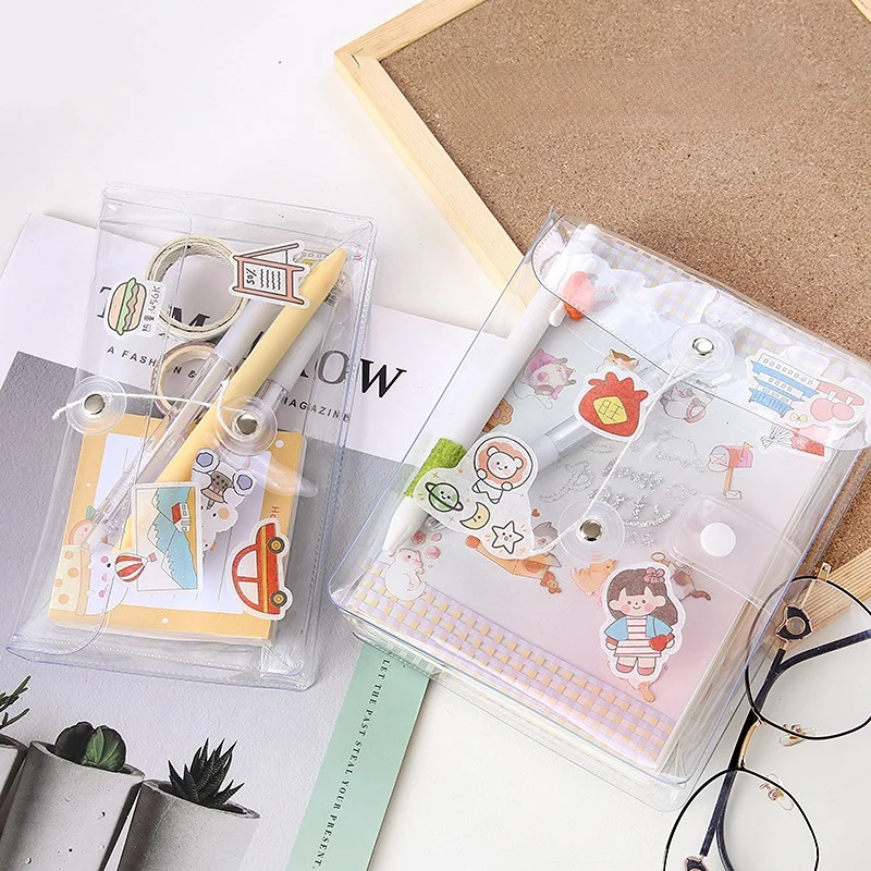 

Transparent PVC Pencil Bag Large Capacity Pen Case Waterproof Storage Bag Stationery Holder Pencil Pouch Student School Supplies