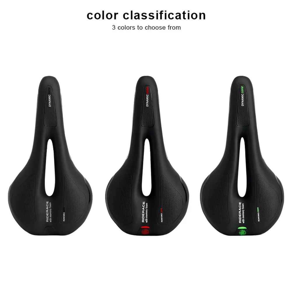 

Bicycle Saddle MTB Road Bike Seat Gel Smooth PU Cycling Cushion Exercise Bike Saddle Durable Cycling Bike Parts 275*145mm