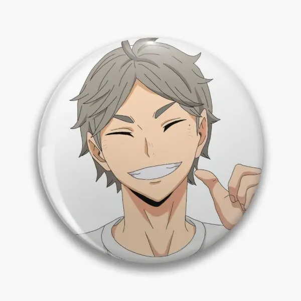 

Sugawara Customizable Soft Button Pin Gift Hat Clothes Metal Lover Fashion Badge Cartoon Lapel Pin Brooch Women Cute Decor