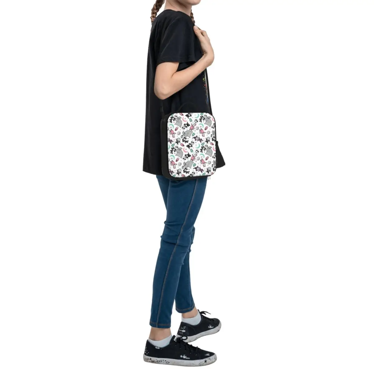 Рождественский кошмар Джек Скеллингтон Изолированные сумки для обедов