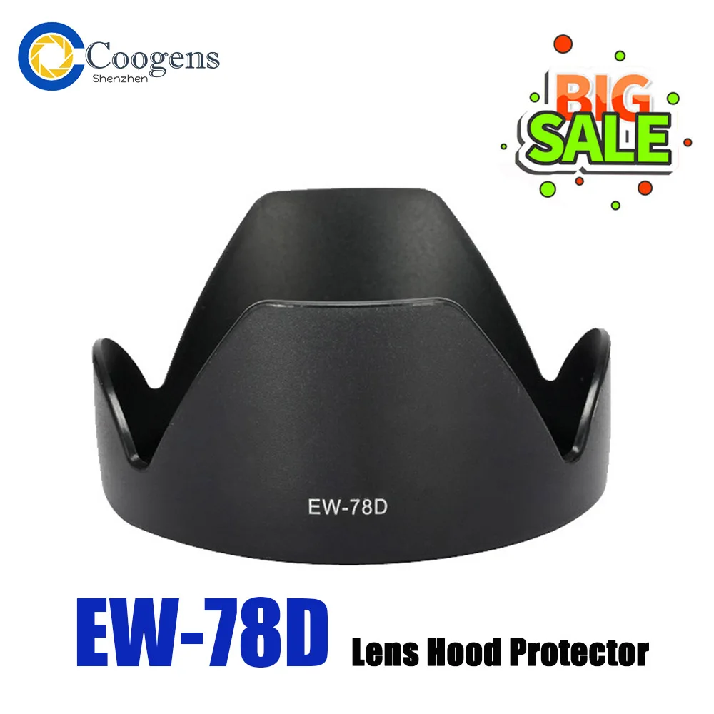 

EW-78D EW78D 72mm Lens Hood Camera Lente Accessories for Canon EOS 70D 80D 60D 760D 550D EF 28-200mm EF-S 18-200mm F3.5-5.6 IS