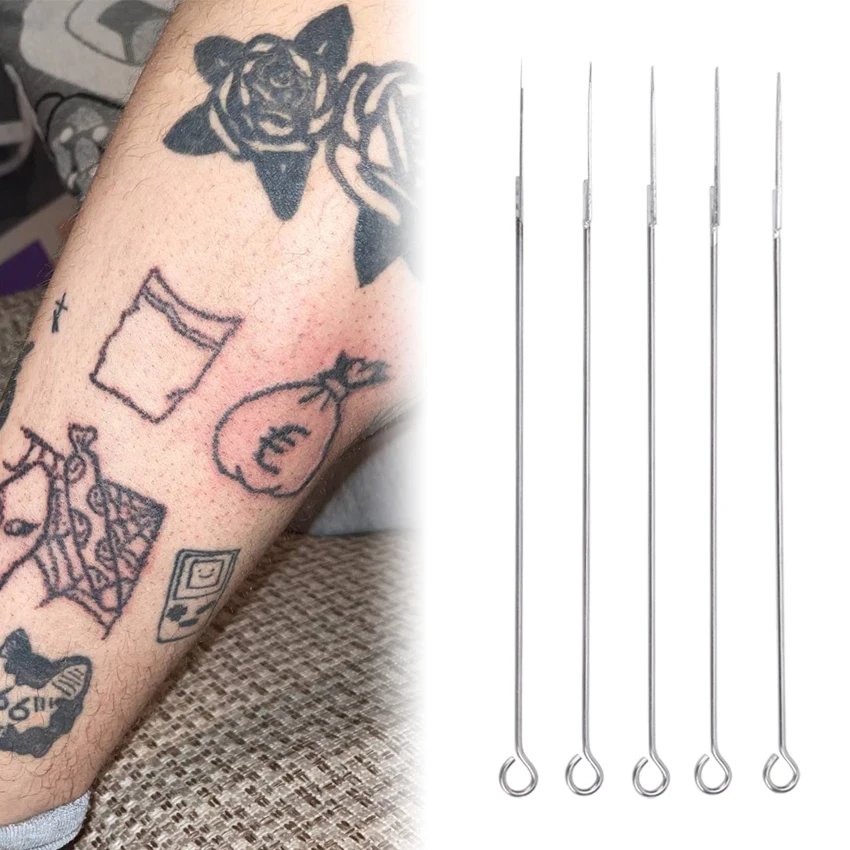 

20PCS/Lot Tattoo Needles Steel Disposable Sterilze Curved High-Grade Equipment