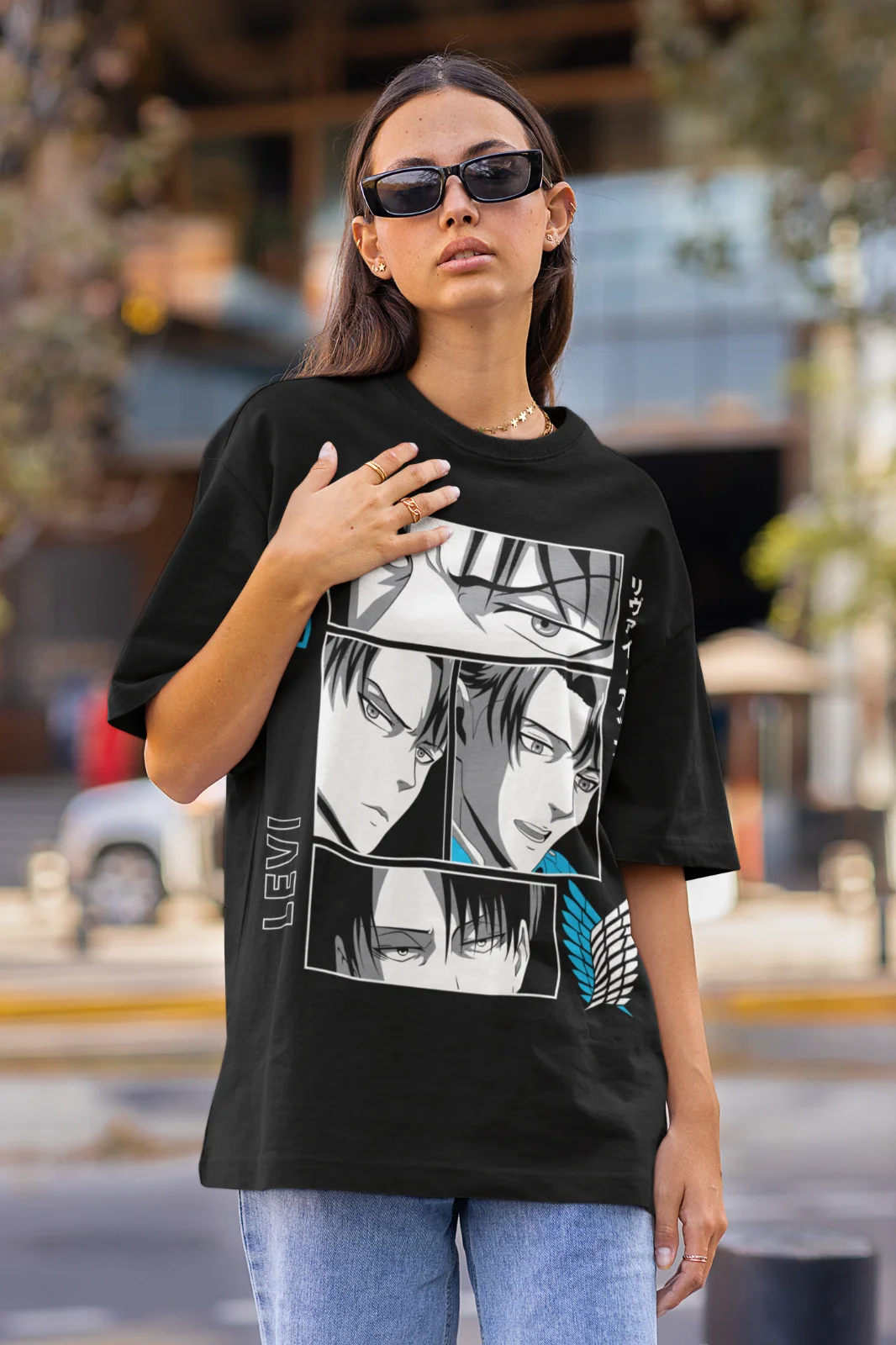 Футболка унисекс Levi Ackerman