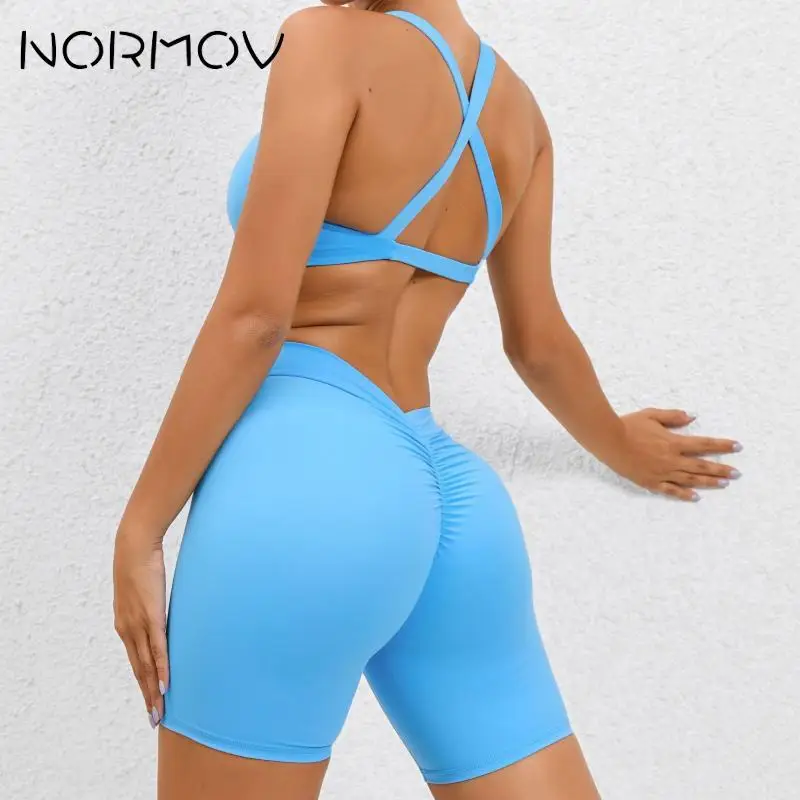 

2 шт., женский спортивный комплект NORMOV для занятий йогой