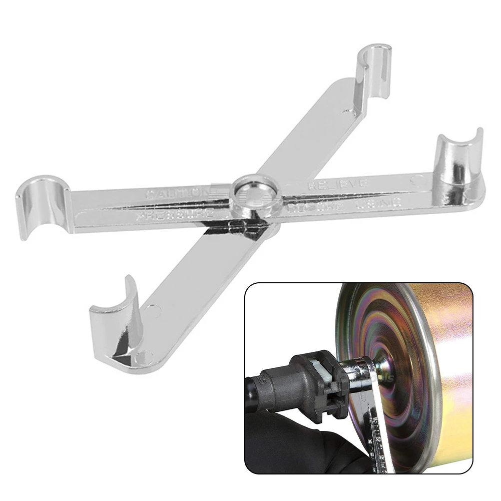 

1pcs Car Fuel Line Disconnect Scissor Tool ABN Metal Scissor Type Quick Disconnect Tool For 5/16 Inch And 3/8 Inch Fuel Lines