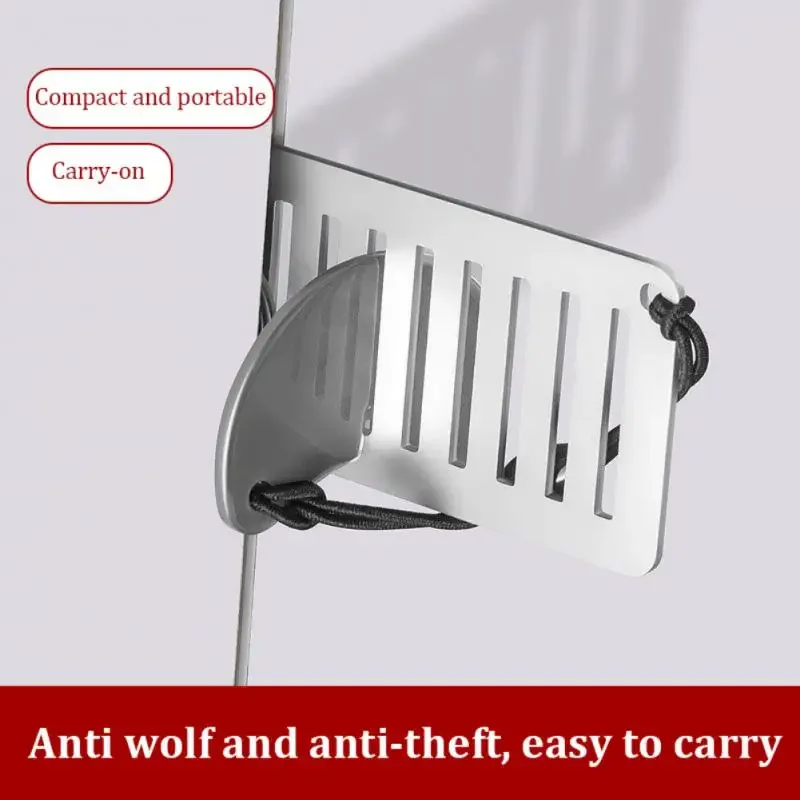 Door Lock Security For Travel Heavy Duty Portable Stoppers Hotel Jammer Home Device