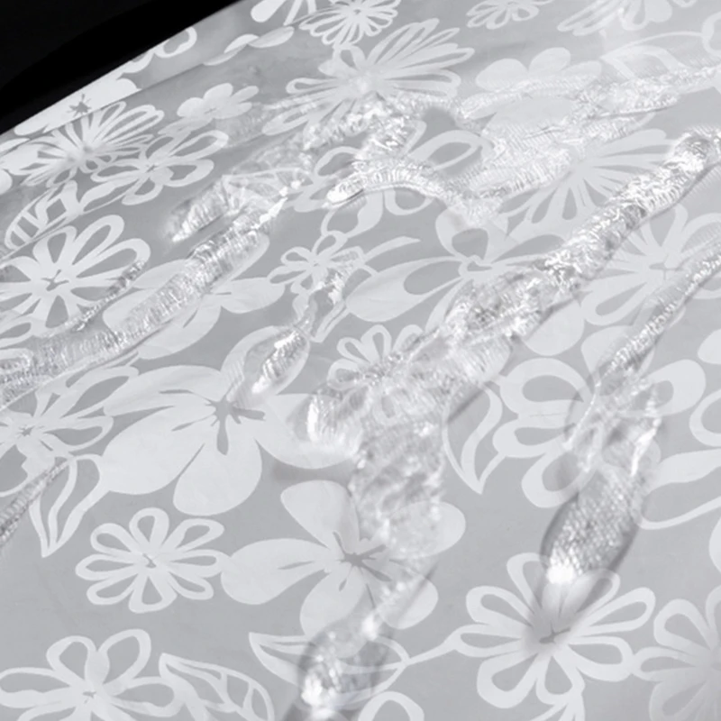 k water white printing nature shower curtain kitchen fashion romantic art waterproof for bath with hooks for bathroom free global shipping