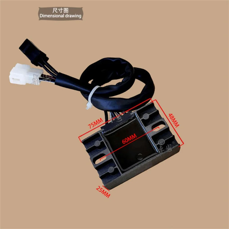 Rectifier Voltage Regulator Charger Cable For Lifan EN125 HJ125K GN125 GS125 GSX125