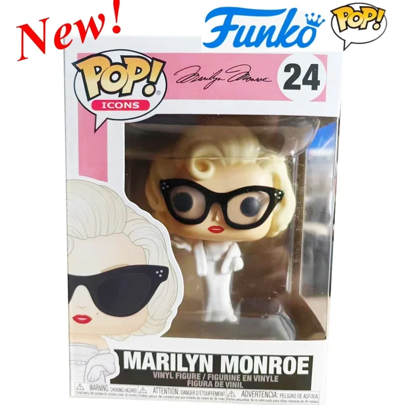 Новое поступление FUNKO POP Movies&Tv Super Stars Мэрилин Монро # 24, экшн-фигурка, модель игрушки для детей, подарок (art.: 3920ca9233ef8) - 3920ca9233ef8