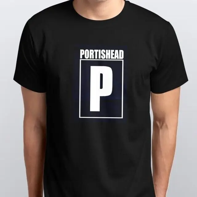 Новая футболка PORTISHEAD все размеры S M L XL XXL цвета: черный белый