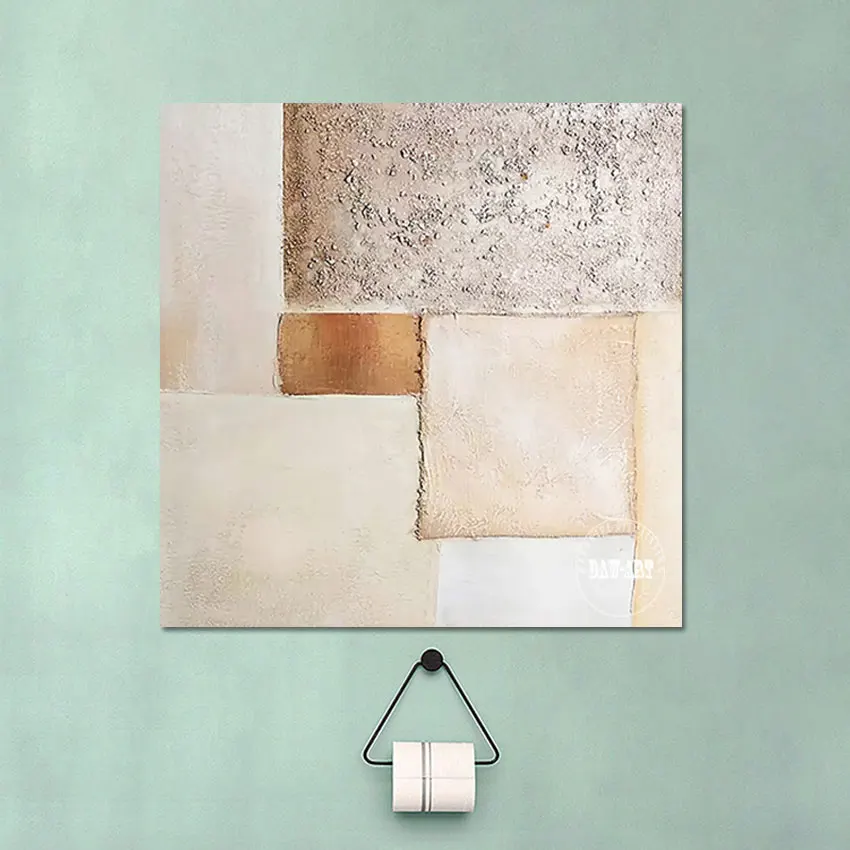 

Новое поступление картина маслом на холсте абстрактное искусство геометрическая форма современная акриловая текстура без рамки декор нас...