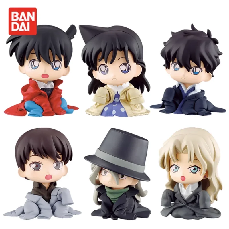 Doll Edogawa Kudou Shinichi Vermouth  Capsule Toys Action Figures Toys  Anime