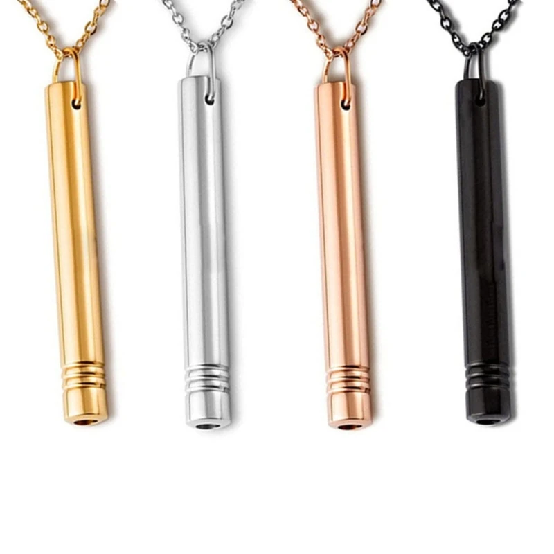 

Тревожное ожерелье, ожерелье для снятия стресса, для осознания дыхания, дыхательный инструмент, тревожное облегчение, Женские Ювелирные из...