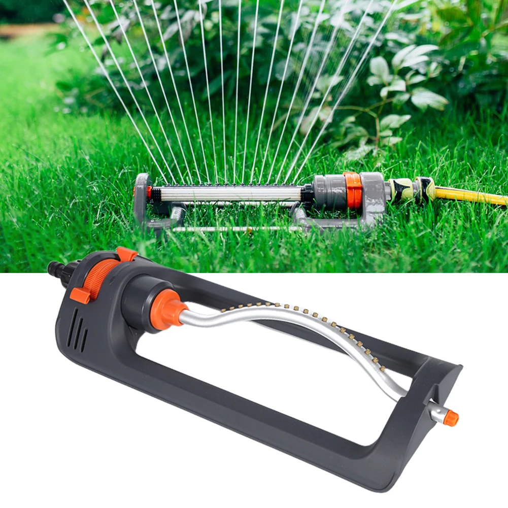 

19 Nozzles Oscillating Water Sprinklers Large Area Garden Sprinkler Base For Lawn Patio Yard Automatic Watering Irrigation Spray