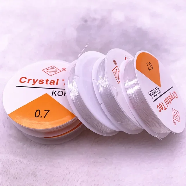 One Roll  Flexible Elastic Crystal Line Rope Cord for Jewelry Making Beading Bracelet Wire Fishing Thread Rope