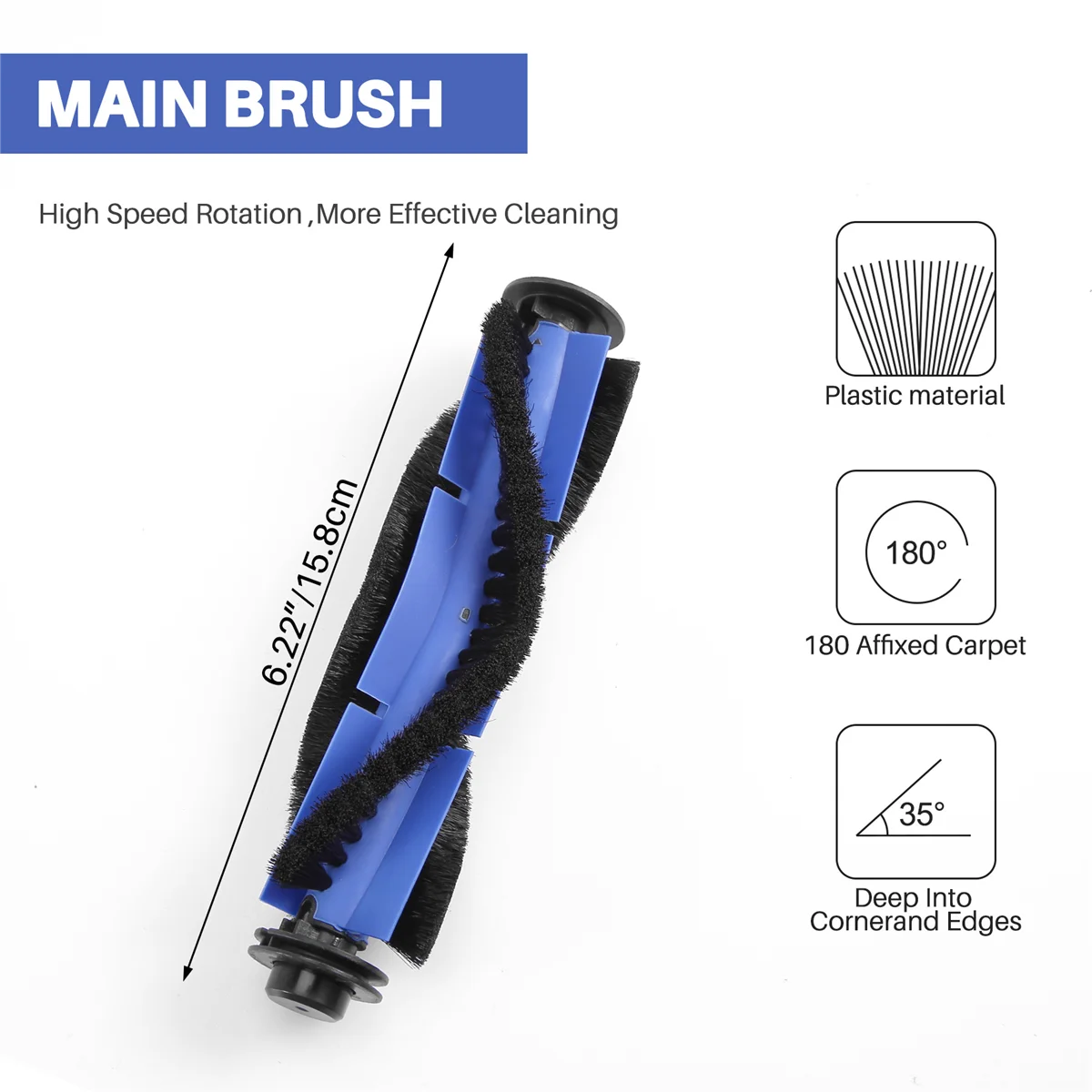 Сменный комплект совместимый с Eufy Robovac 11S 30 30C 15C 12 аксессуары вакуумные фильтры