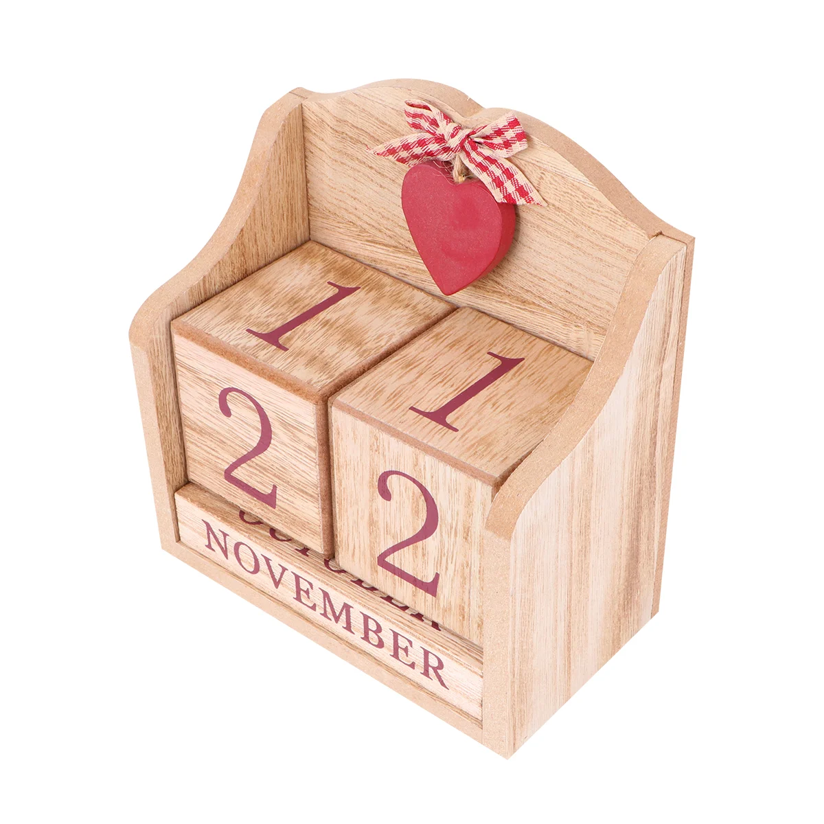 

Вечный календарь, деревянный маленький настольный календарь, отображение даты месяца, украшение для дома и офиса, креативное деревянное оформление