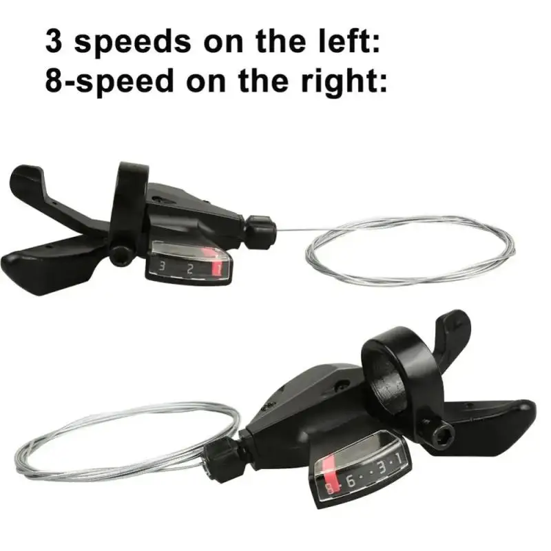 Пальцевой циферблат черный рычаг аксессуары для велосипедного триггера