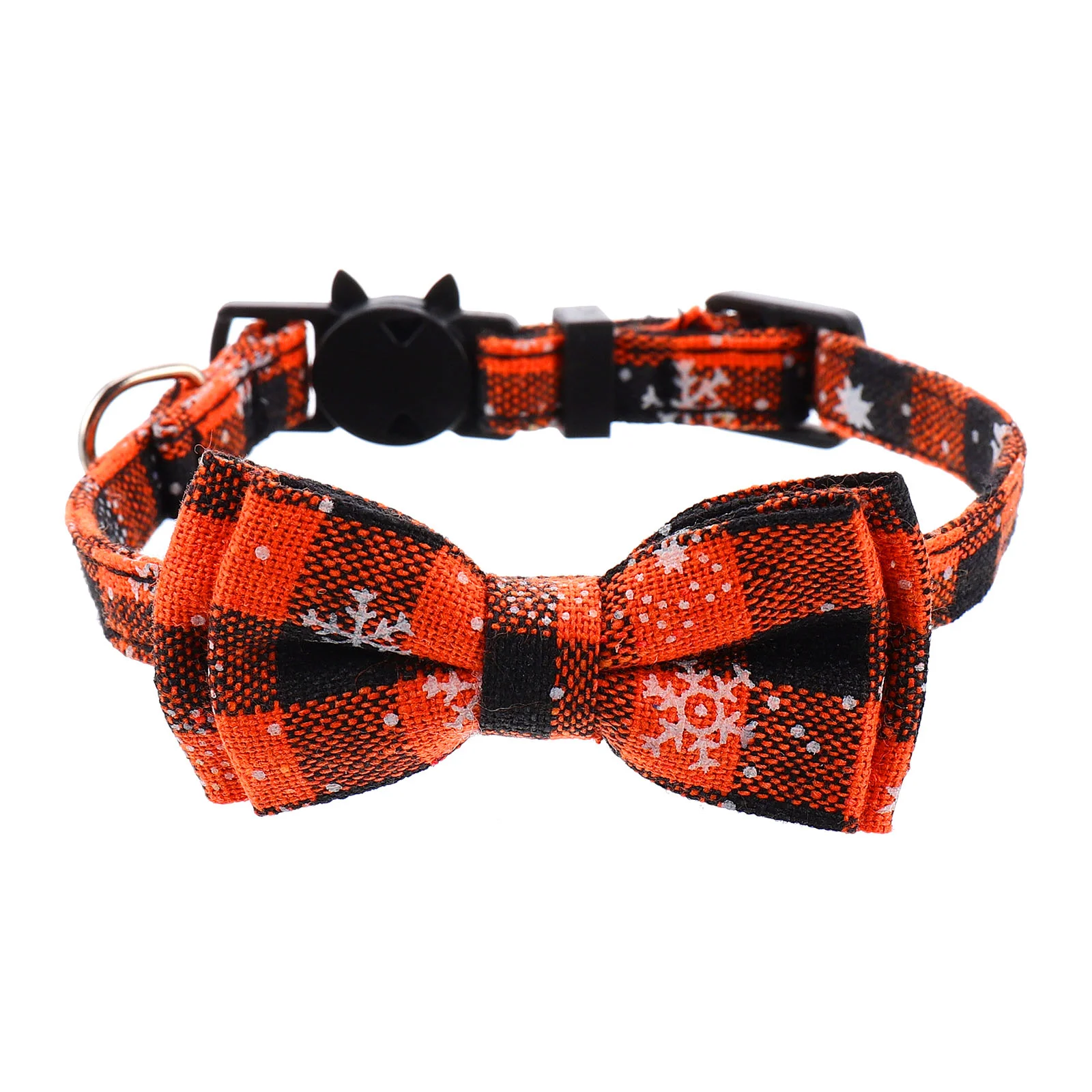 

Bow Tie Collar Collars Cat Pet Cloth Christmas Dog Puppydogs Bowtie Snowflake Breakaway