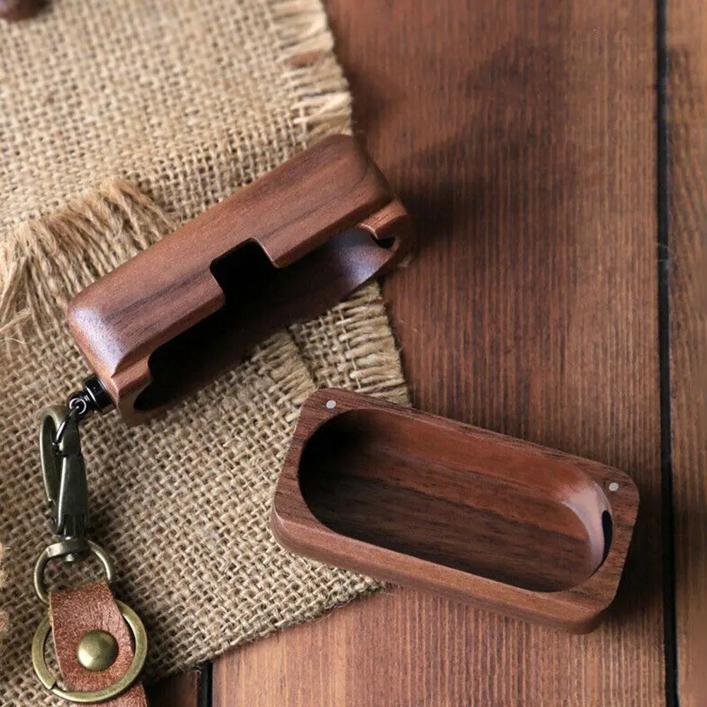 Чехол для наушников Sony деревянный ящик защитный чехол Bluetooth со шнурком WF-1000XM5