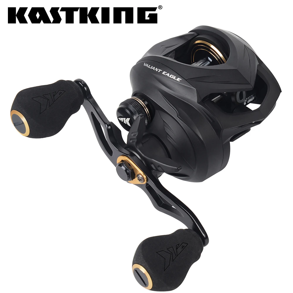 KastKing Eagle Baitcasting Fishing Reel 7 +1 Shielded Stainless Steel Ball Bearings 8kg Max Drag Magnetic Brakes Fishing Coil