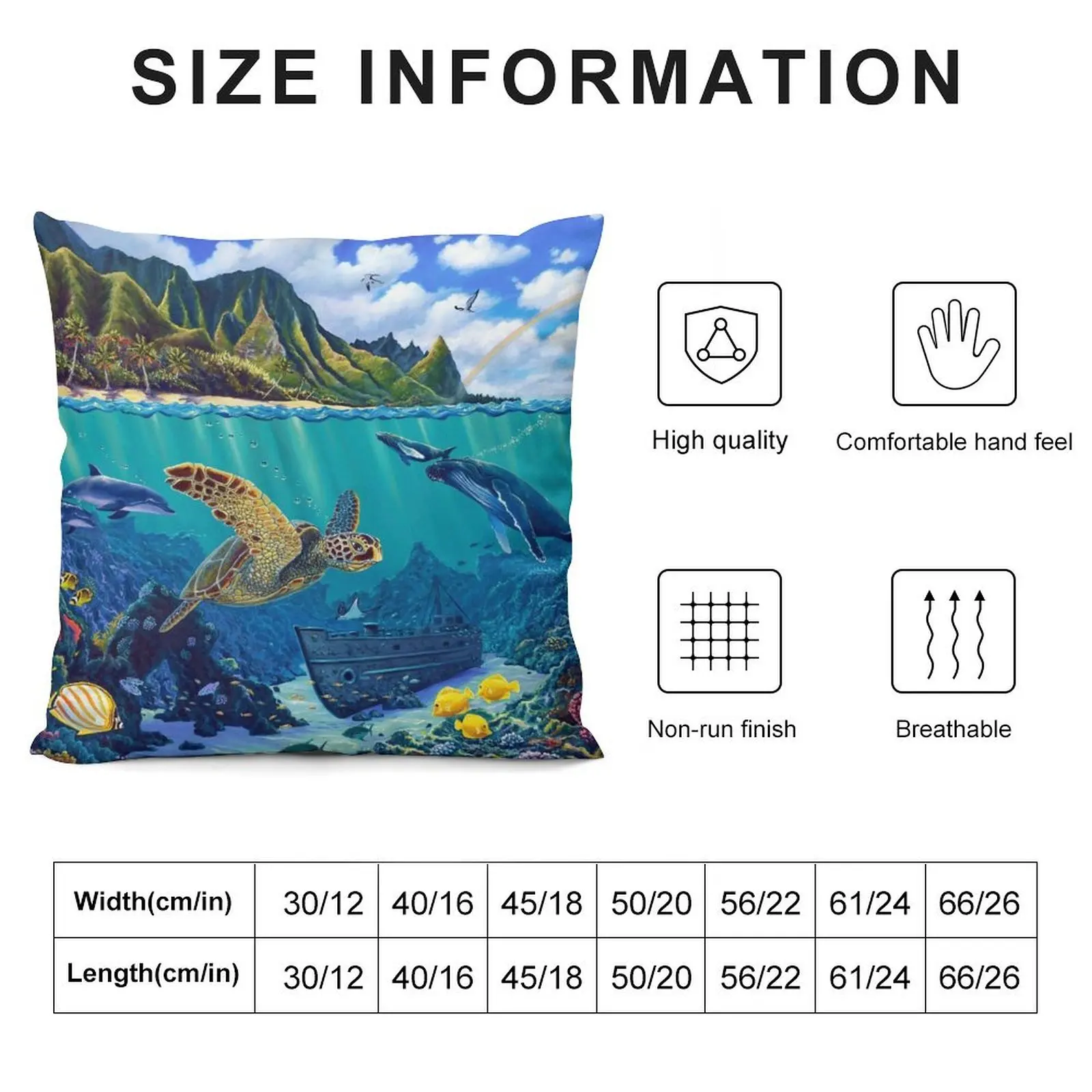 Декоративная подушка Bali Hai Reef декоративная для дивана