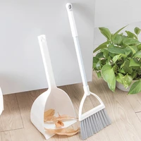 household broom dustpan scoop set home cleaning products pick up living room sweep plastic tools bedroom mini picker and brush