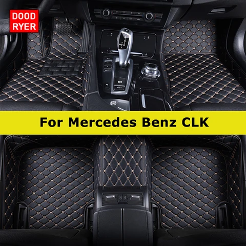 Автомобильные коврики DOODRYER под заказ для Mercedes Benz CLK C209 A209 2002-2010, автомобильные коврики, аксессуары для ног