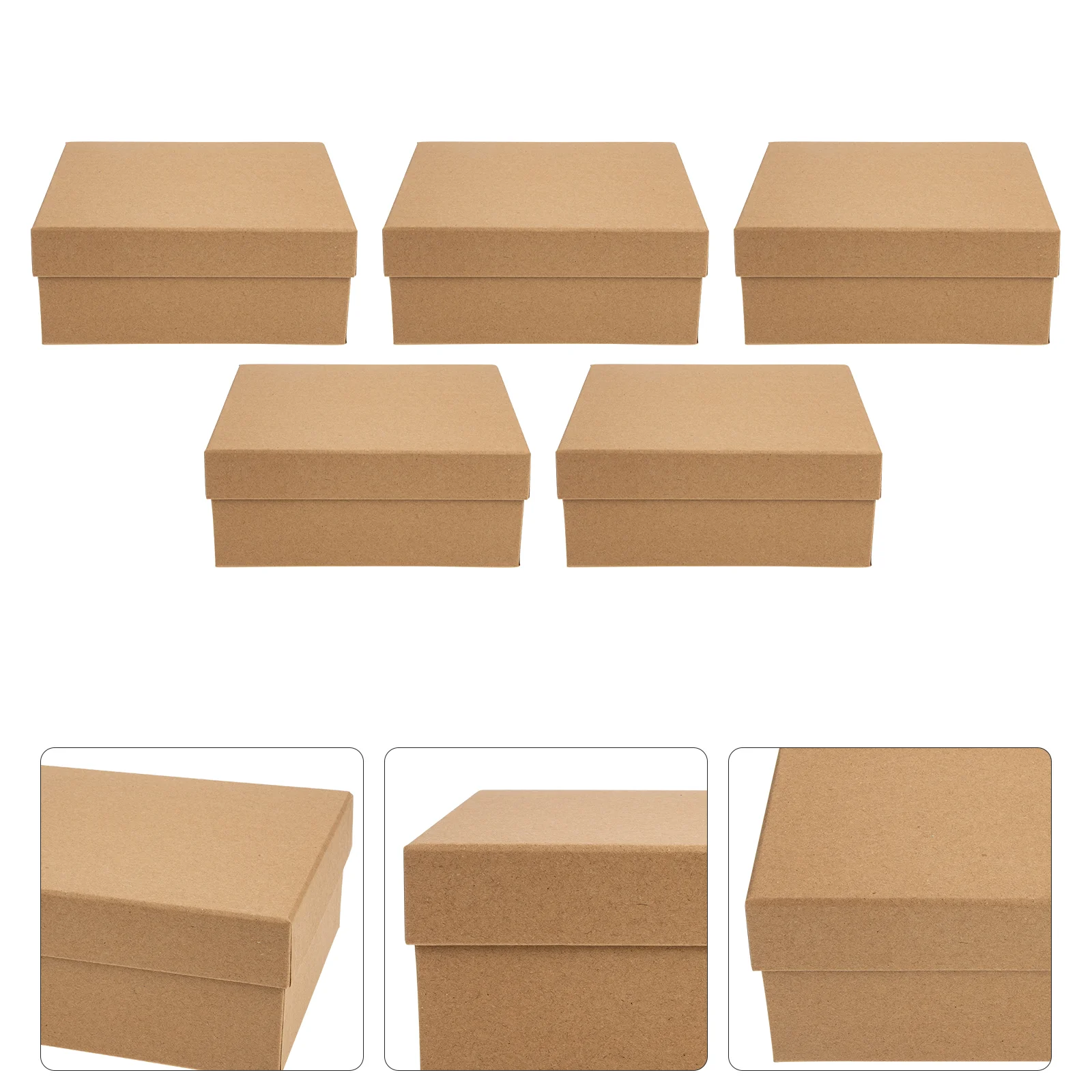 

5pcs Creative Gift Wrapping Boxes Birthday Gift Boxes Present Cases Home Supplies