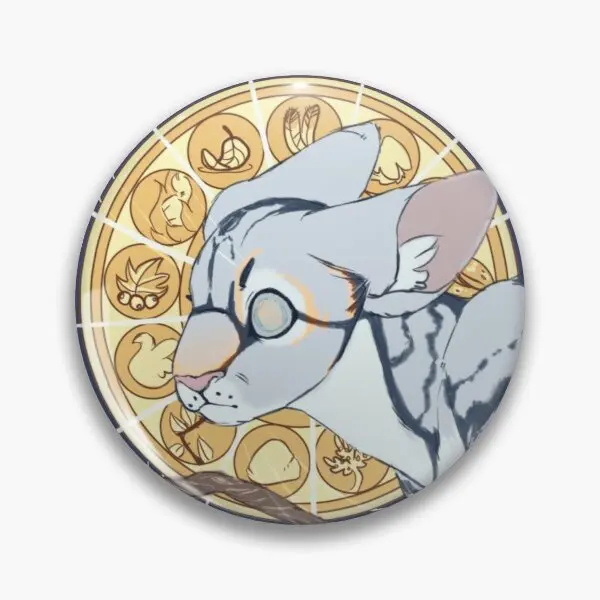 

The Blind Medicine Cat Customizable Soft Button Pin Brooch Collar Creative Metal Lover Cartoon Hat Women Cute Badge Jewelry