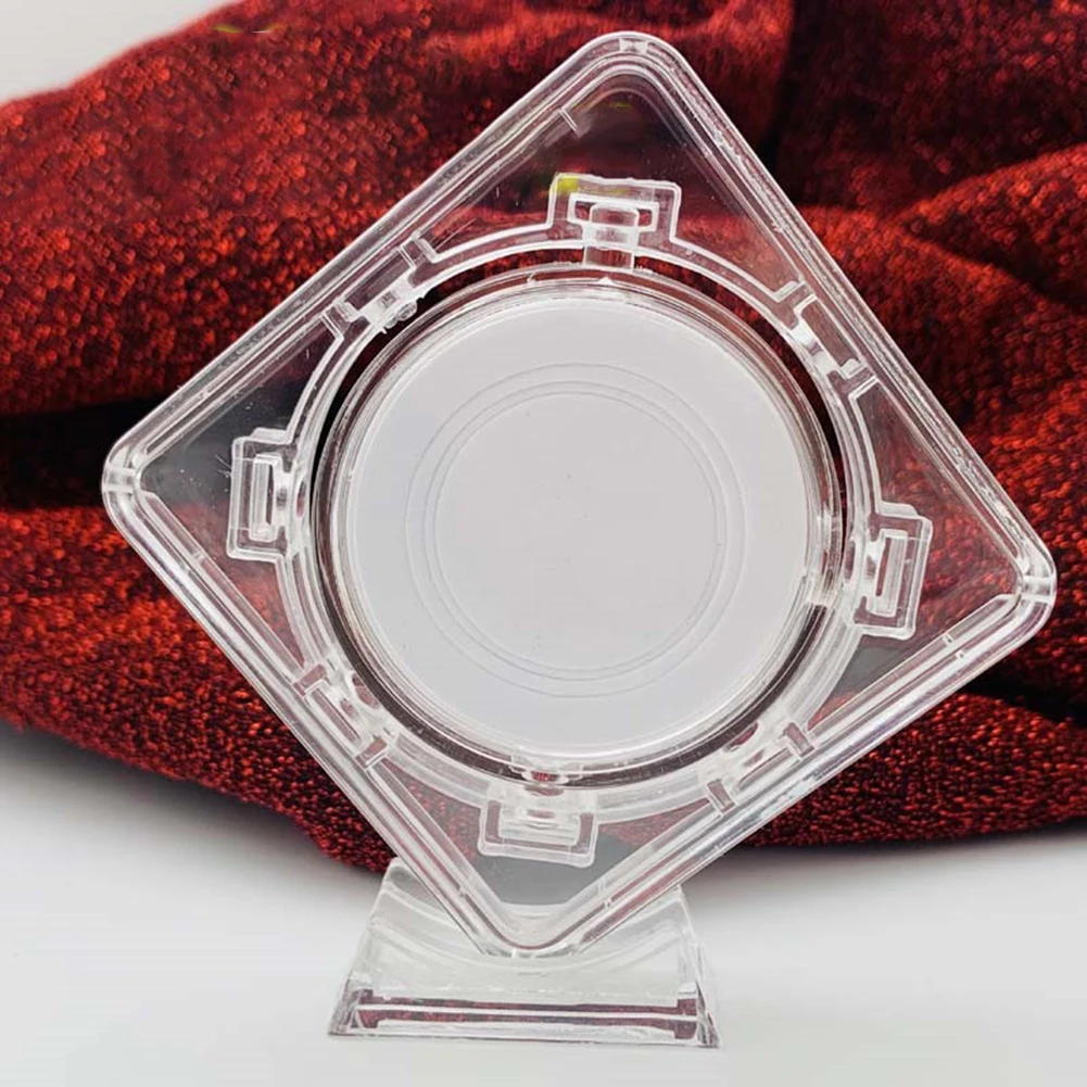 1 шт. 60x10 мм акриловая витрина для монет прозрачная коробка защитная памятной