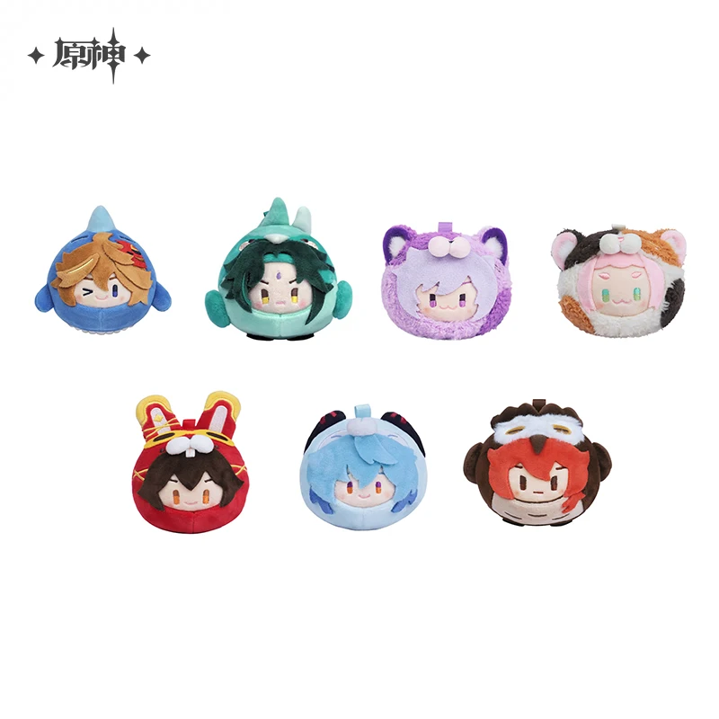 

Новинка Genshin Impact Ajax тартаглия Сяо уменьшение ганью кецин плюшевая кукла игрушка мягкий косплей подарок кукла подвеска