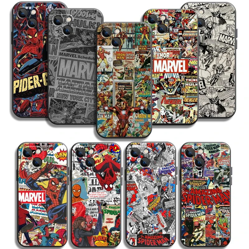 

Marvel Avengers LOGO Phone Cases For iPhone 11 12 13 14 Pro Max 11 12 Pro 12 Pro Max 12 Mini 13 Pro 13 Pro Max Shockproof
