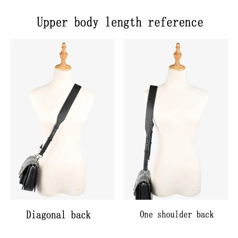 New PU Leather Replaceable Crossbody Bags Straps Print Straps Adjustable Shoulder Bag Belts Women Bag Accessories Bag Handles