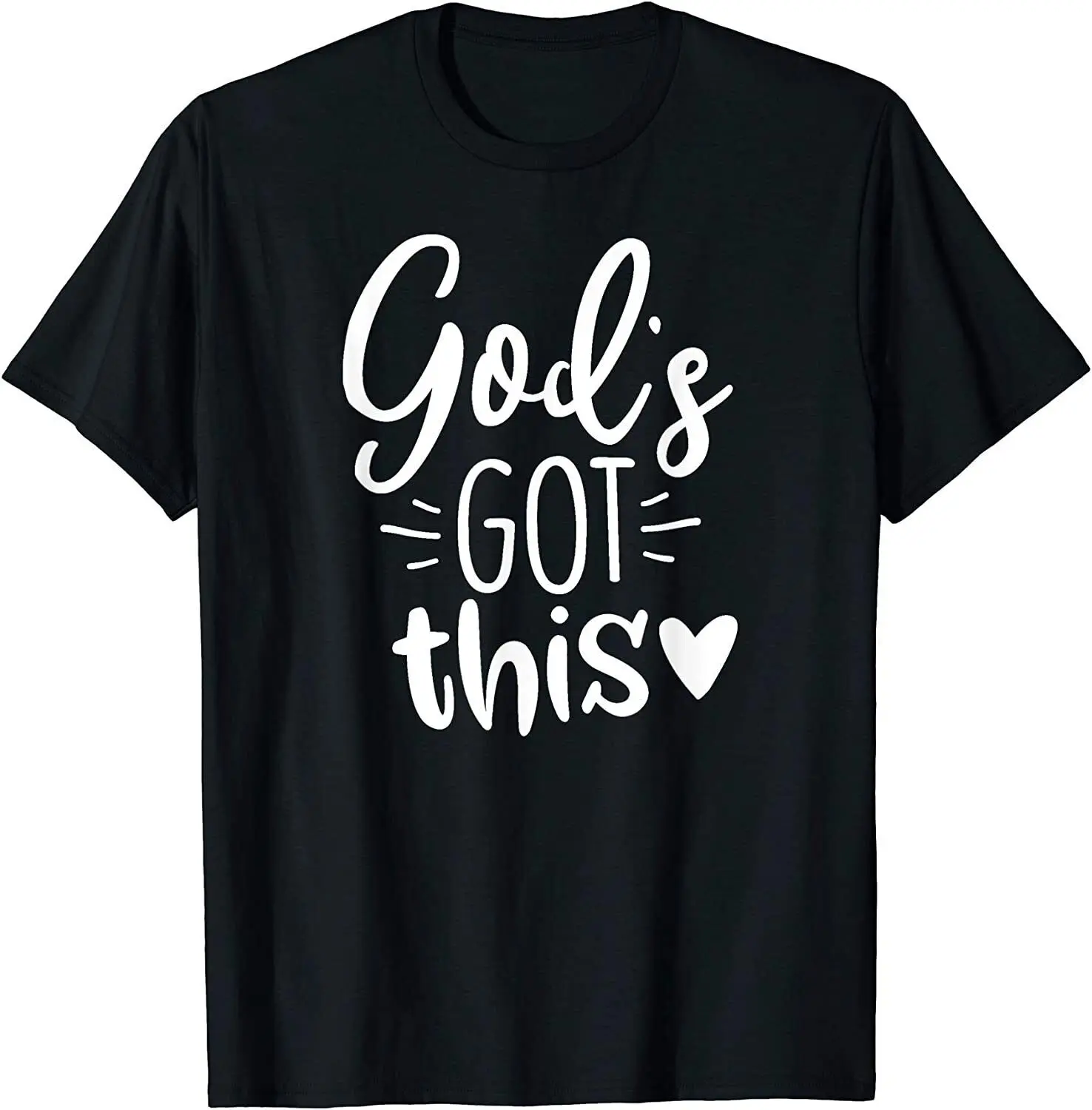 

NEW Gods Got This Jesus Shirt Jesus Tee O-Neck Cotton T Shirt Men Casual Short Sleeve Tees Tops Harajuku Streetwear