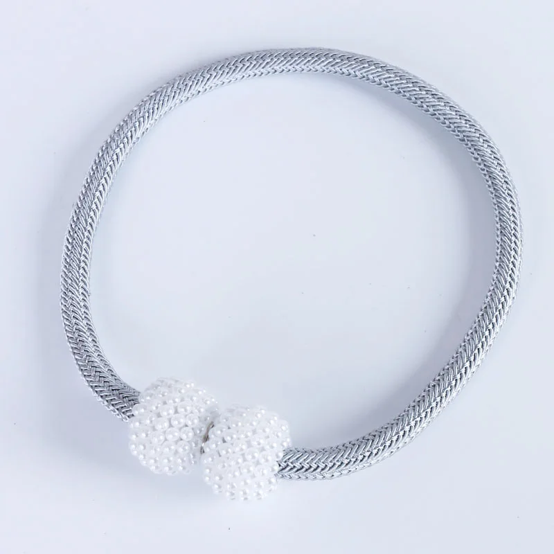 Магнитный подхват для штор из конопли