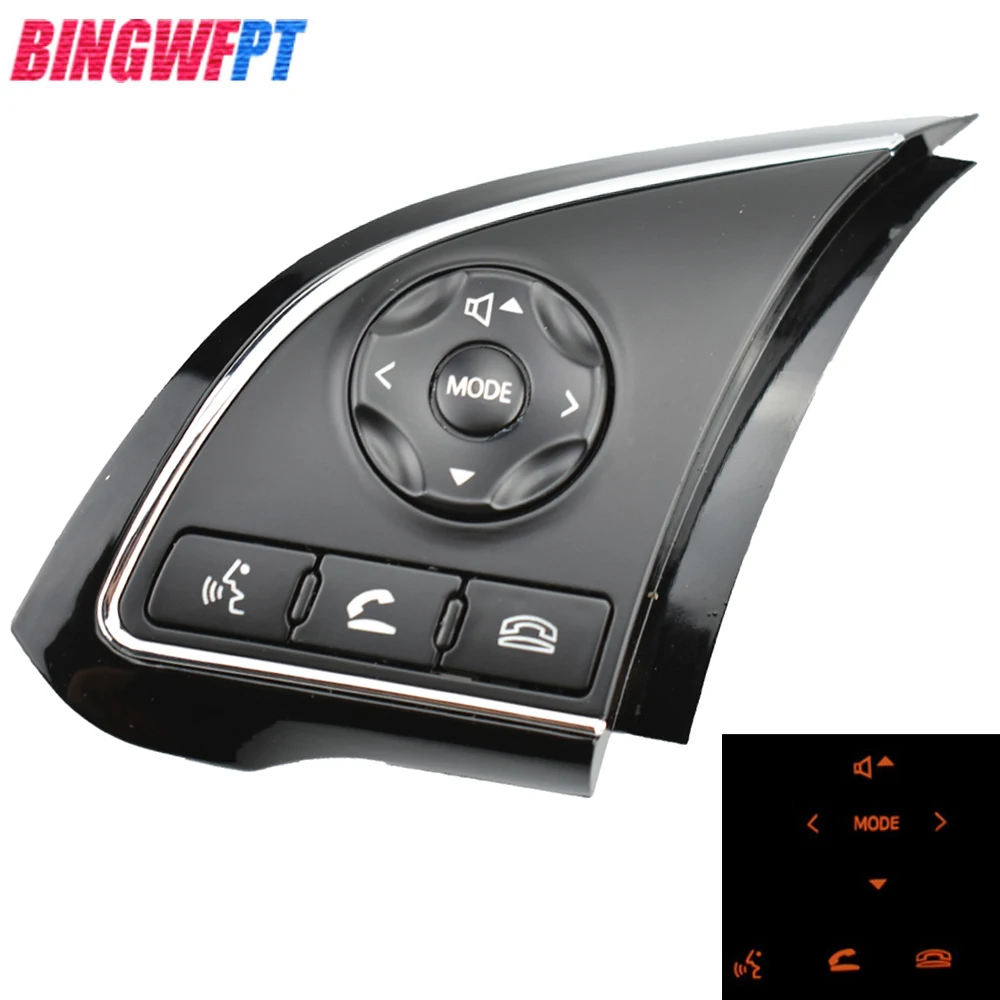 Фото Кнопка круиз-контроля 8616A040 8602A115 для Mitsubishi Outlander 2016-2019, Triton 2015-2017, переключатели управления аудиосистемой на руле №1