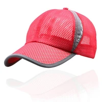 men women baseball cap sun hat visor hat cotton summer sunshade breathable mesh cap