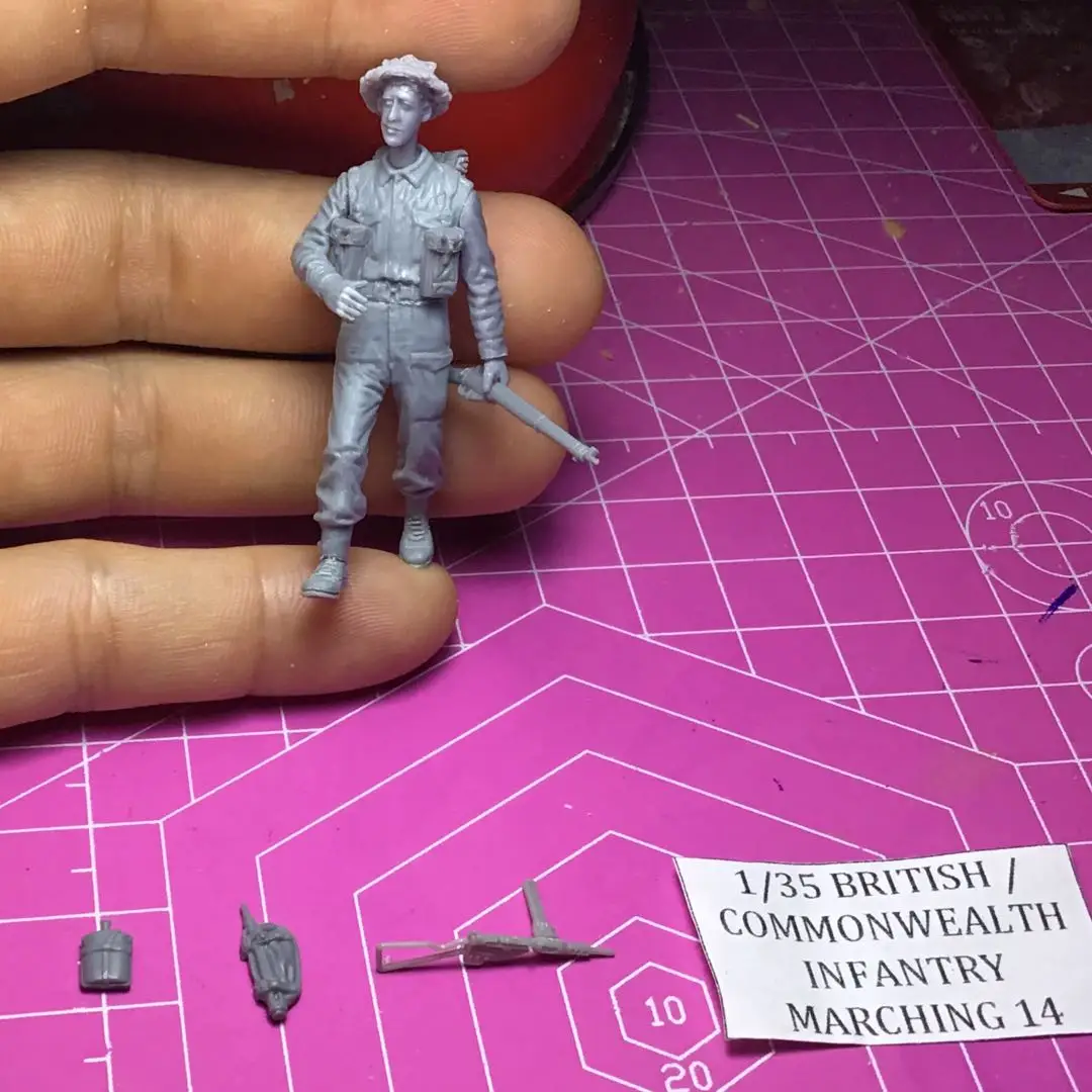 

1/35 фигурка модели из смолы GK, несобранный и Неокрашенный комплект