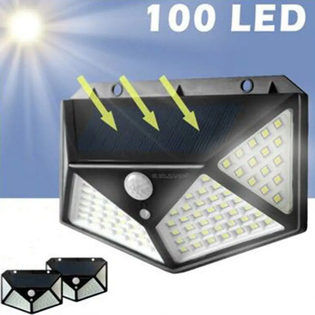 

2PCS Led Light Source Motion Sensor Wall Lamp Solar Powered Lights Waterproof Wall Light Outdoor Water Resistant Night Lighting