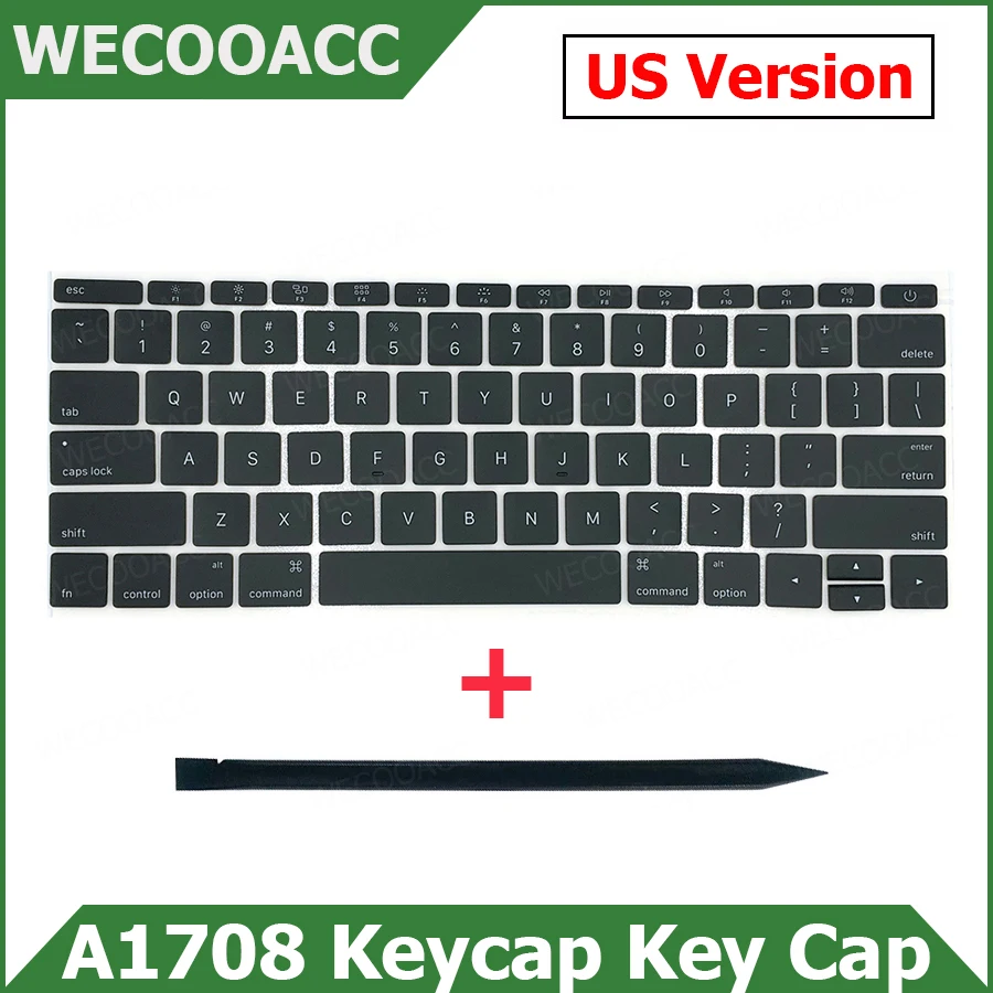 

New Laptop A1708 Keyboard Keys Keycap For Apple Macbook Pro Retina 13" Key Cap US Version 2016 2017 Replacement