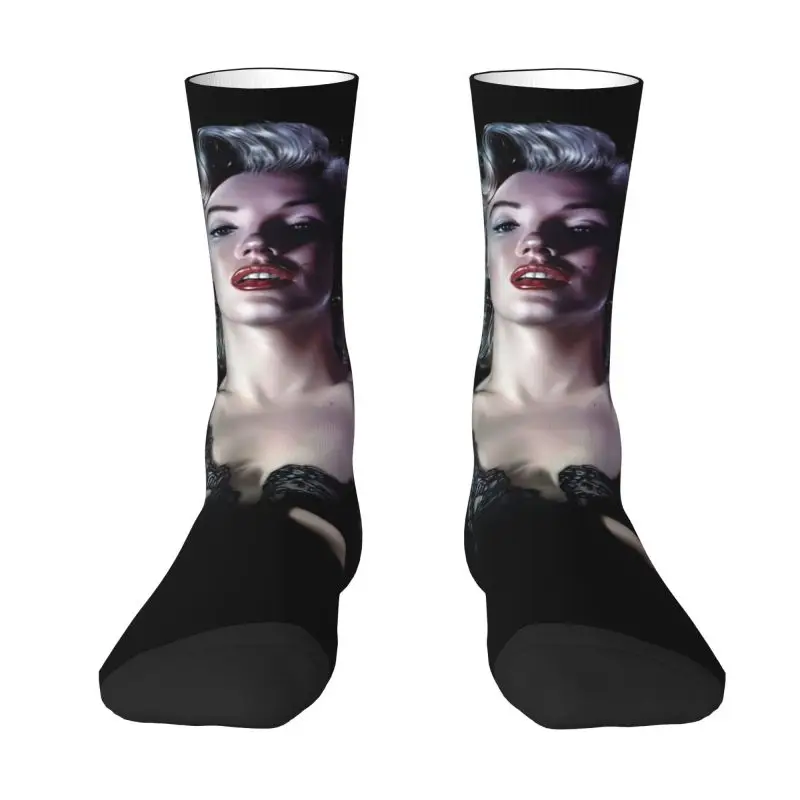 

Сексуальные мужские короткие носки Marilyns Monroe, забавные носки унисекс с абстрактным рисунком поп-арт на весну, лето, осень, зиму