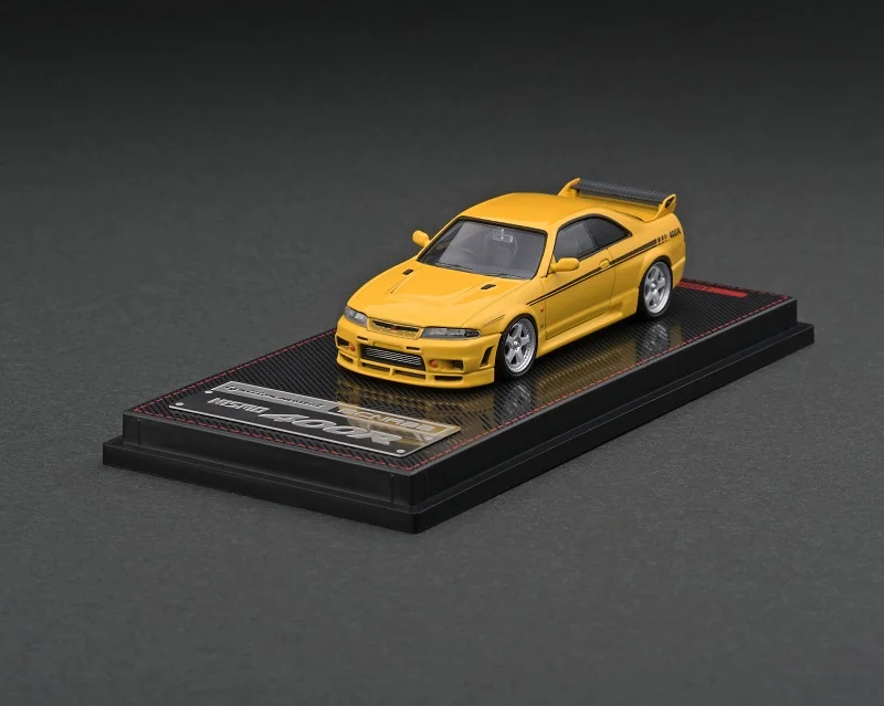 

(Pre-Order) IG 1:64 Nismo R33 GT-R 400R Yellow Model Car
