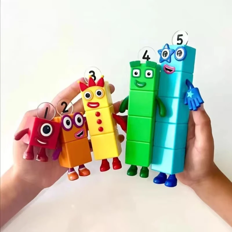5 шт./компл. Numberblocks экшн-фигурка модель игрушки фигурки украшение комнаты