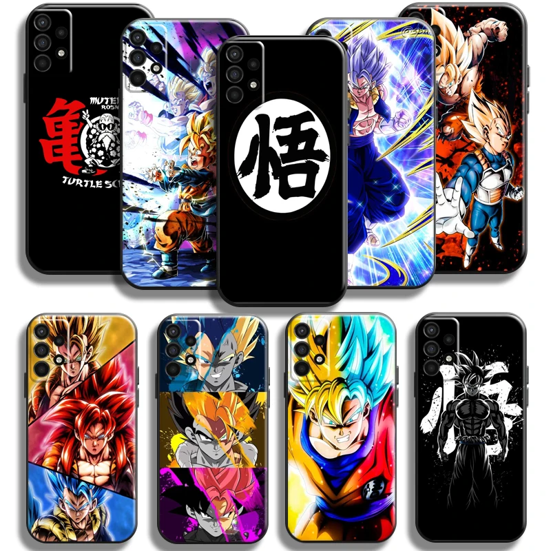 

Goku Dragon Ball Vegeta Phone Case For Samsung Galaxy A11 A12 M12 A21 A21S A22 A30 A31 A32 A50 A51 A52 A70 A71 A72 5G Soft