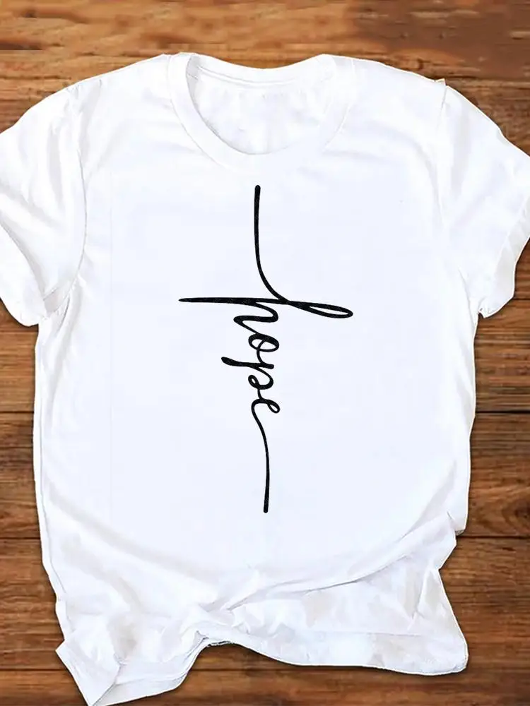 

Женские футболки с надписью в стиле Love, летние модные футболки с коротким рукавом и мультипликационным принтом, топы, женская одежда, футбол...