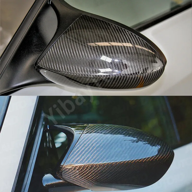 1 пара боковые зеркальные колпачки из углеродного волокна для BMW E90 M3 E92 E93 m3 E82 1M
